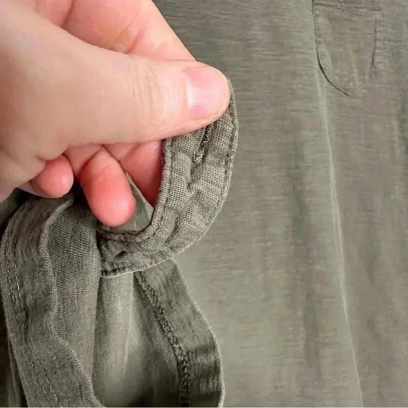 Carroll Reed Shirt 3/4 Length Sleeves Green Size Small - Picture 11 of 16